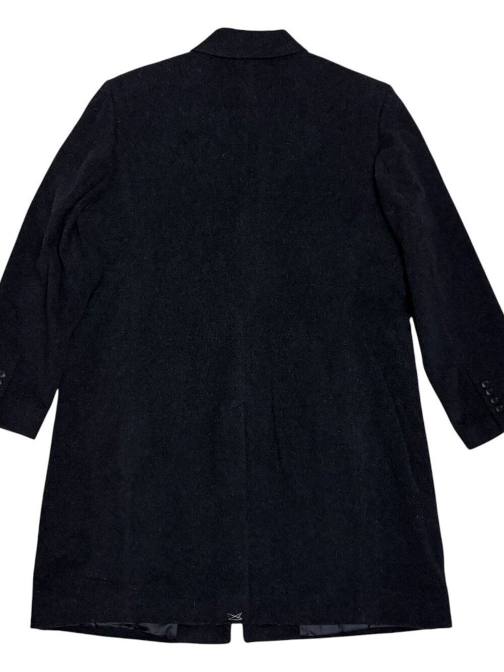 Hickey Freeman Cashmere Blend PeaCoat Luxury Winter Business Casual Mens 2XL 48R - Picture 9 of 9